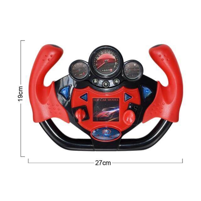 Exciting Kids Steering Wheel Gaming Accessory