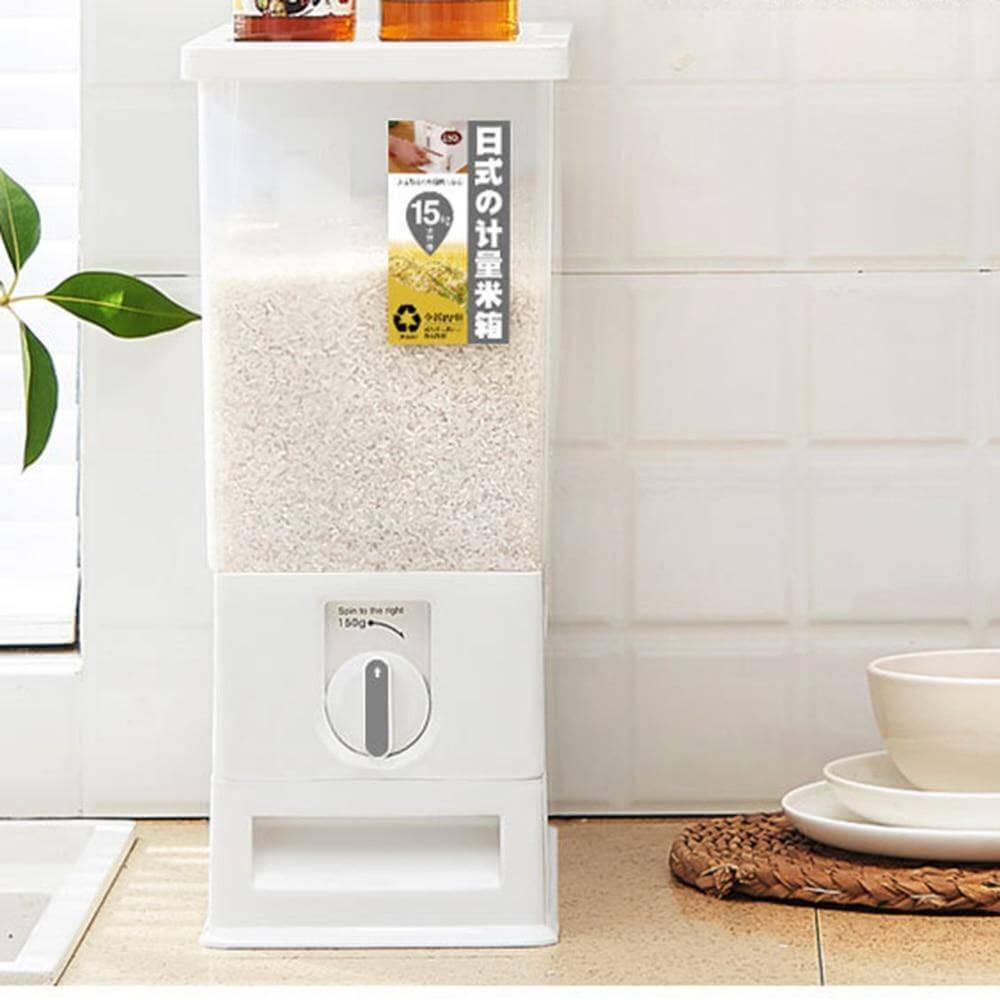 Leakproof Compact Kitchen Flour Canister - Luxicro