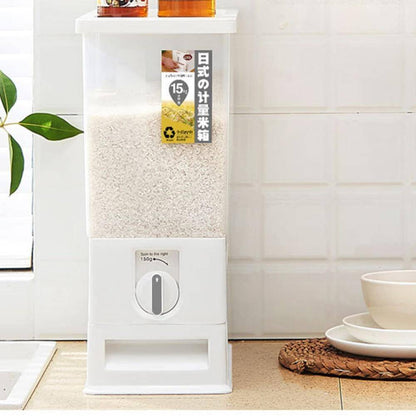 Leakproof Compact Kitchen Flour Canister - Luxicro