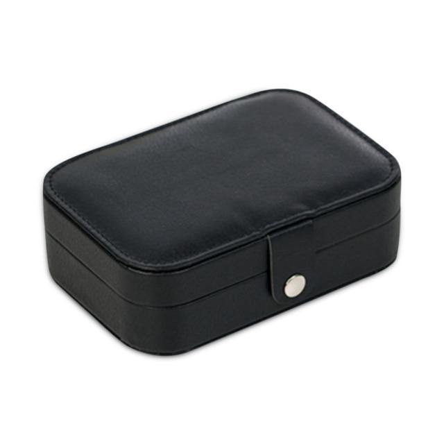 Premium Leather Travel Jewelry Storage Box