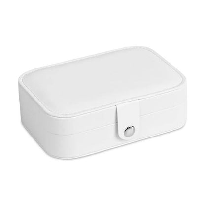 Premium Leather Travel Jewelry Storage Box