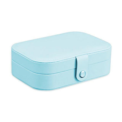 Premium Leather Travel Jewelry Storage Box