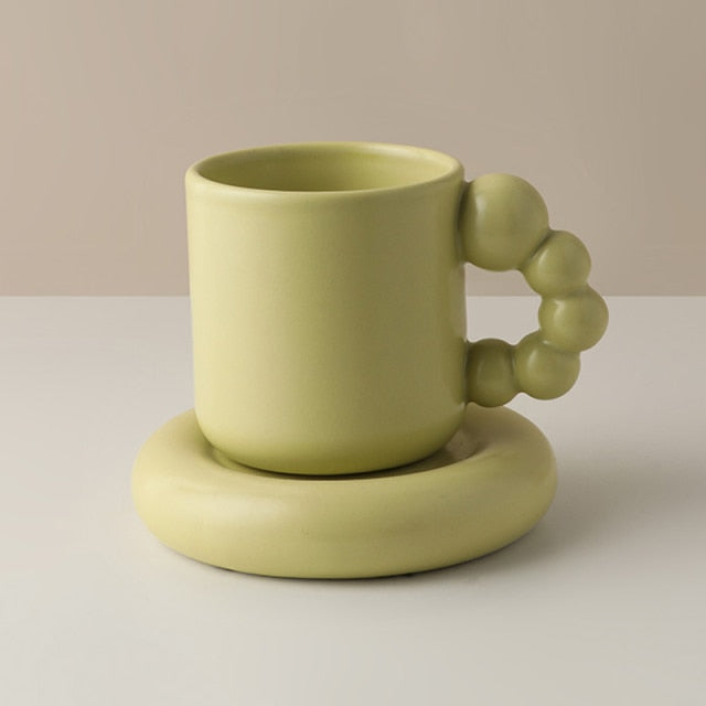 Earthy Ceramic Handle Mug