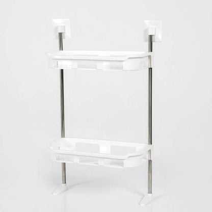 Compact Bathroom Wall Storage Rack Shelf