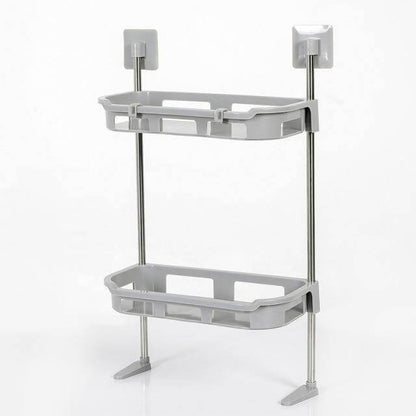 Compact Bathroom Wall Storage Rack Shelf