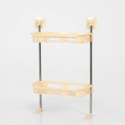 Compact Bathroom Wall Storage Rack Shelf