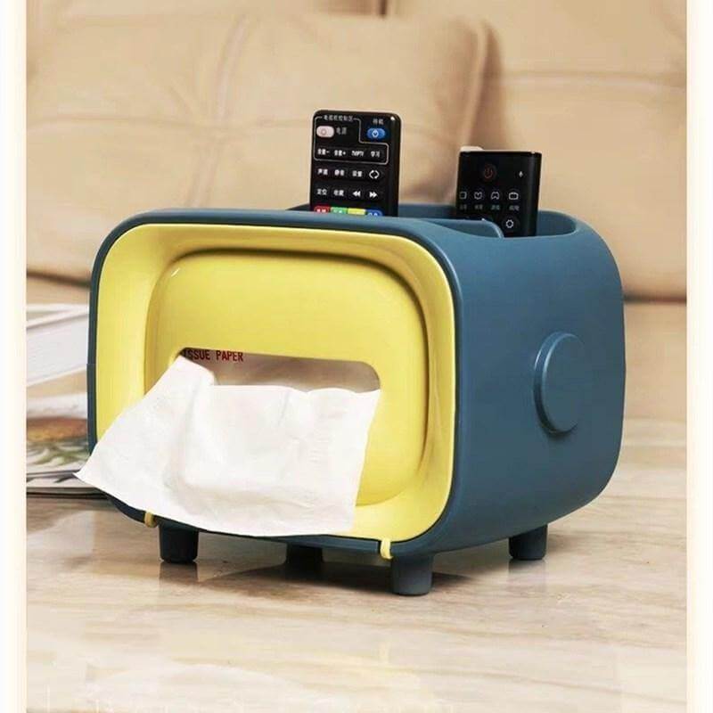 Convenient Phone Holder with Tissue Box - Luxicro
