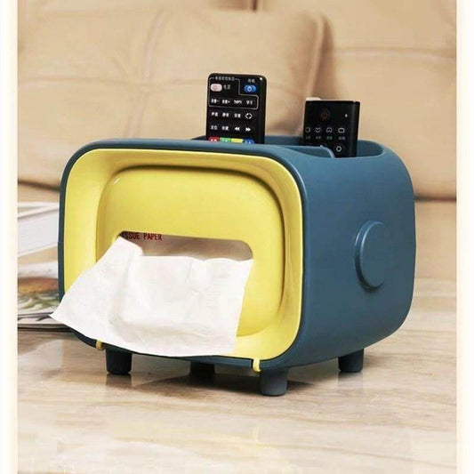 Convenient Phone Holder with Tissue Box - Luxicro