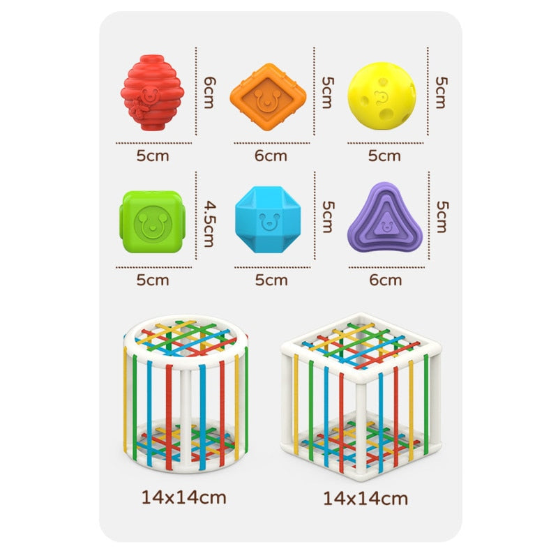 Vibrant Children's Construction Blocks Toy