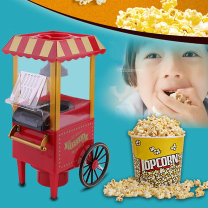 Compact Retro Popcorn Maker Machine
