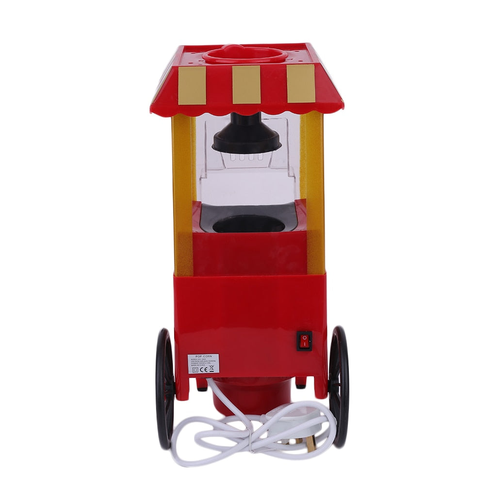 Compact Retro Popcorn Maker Machine