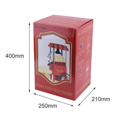 Compact Retro Popcorn Maker Machine