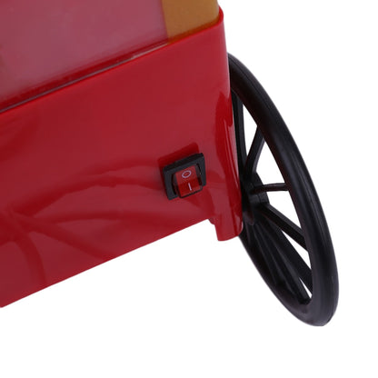 Compact Retro Popcorn Maker Machine