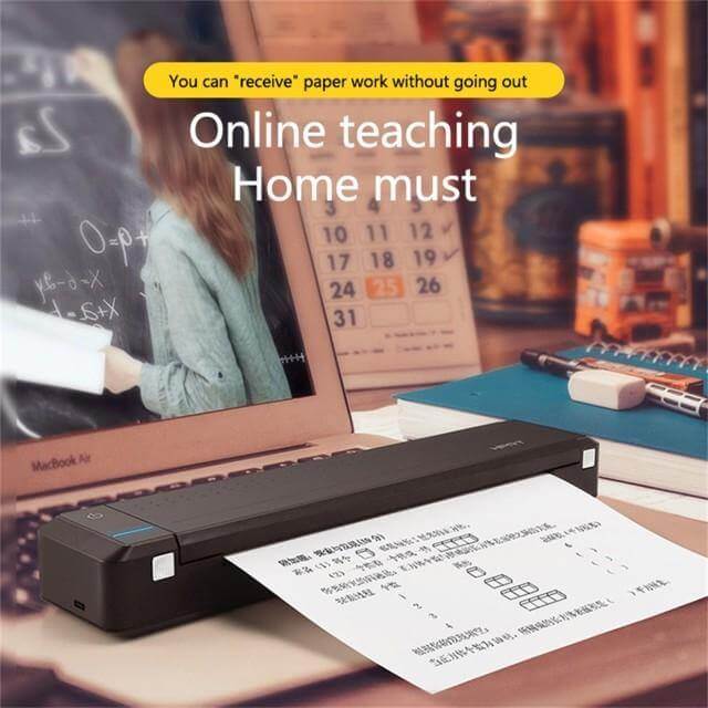 Portable Mobile Thermal Label Printer with Long Battery Life