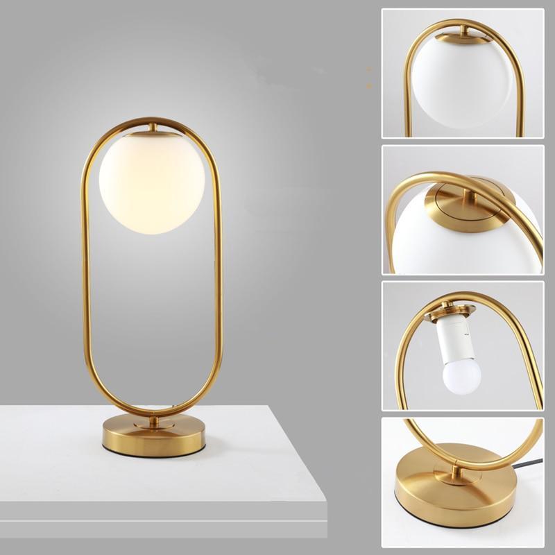 Elegant Chrome Table Light Lamp