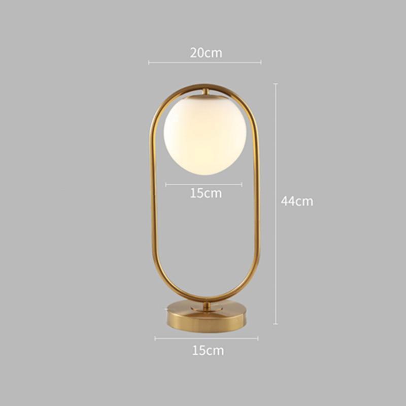 Elegant Chrome Table Light Lamp