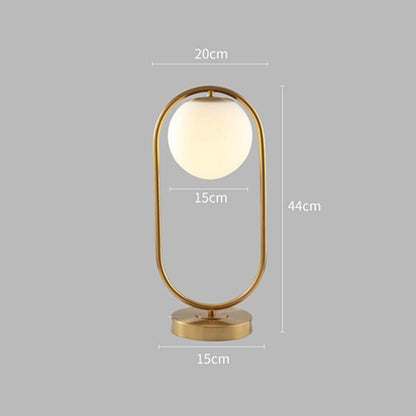 Elegant Chrome Table Light Lamp