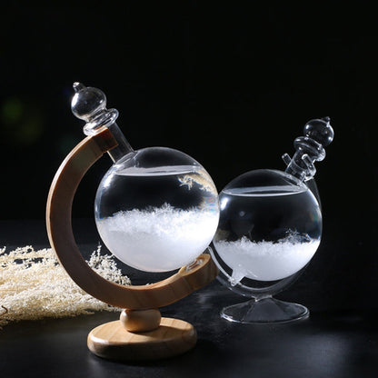 Traditional Glass Home Weather Center - Luxicro