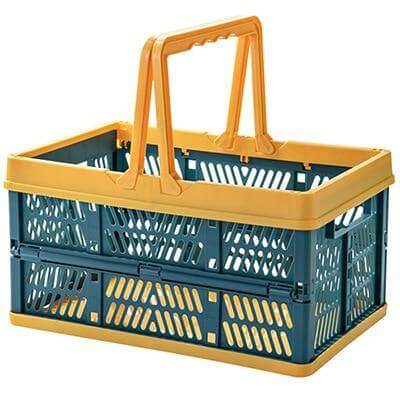 Collapsible Easy Shop Folding Cart - Luxicro