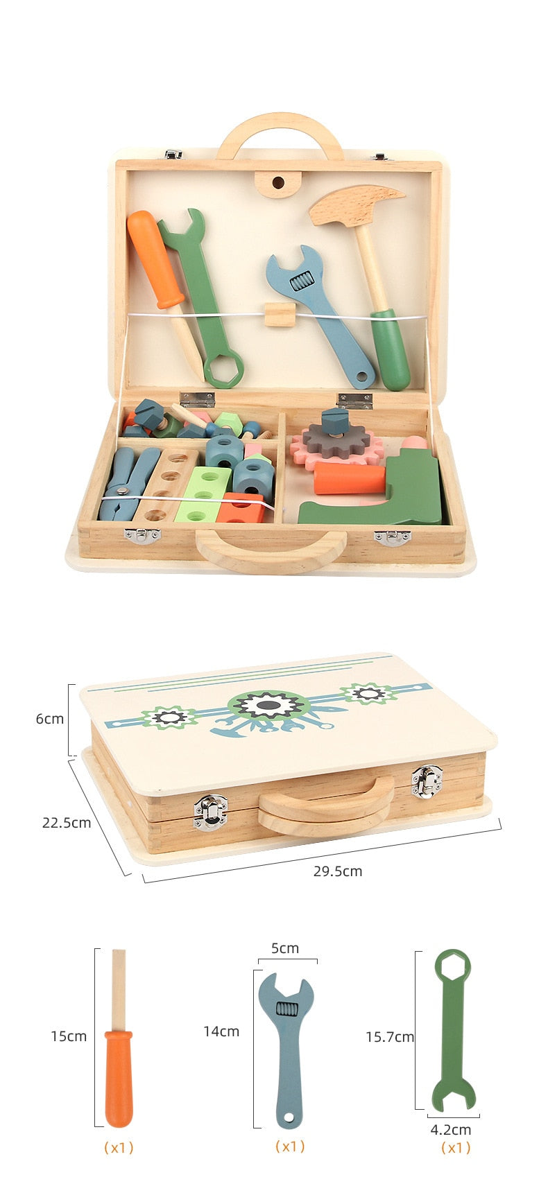Beginner Woodworking Tool Box Set