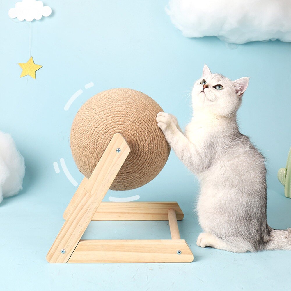 Colorful Playful Cat Toy Ball - Luxicro