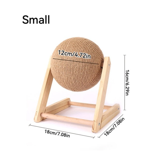 Colorful Playful Cat Toy Ball