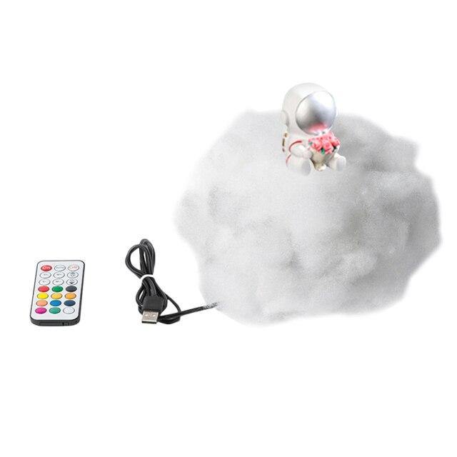 Bright White Cloud Table Lamp