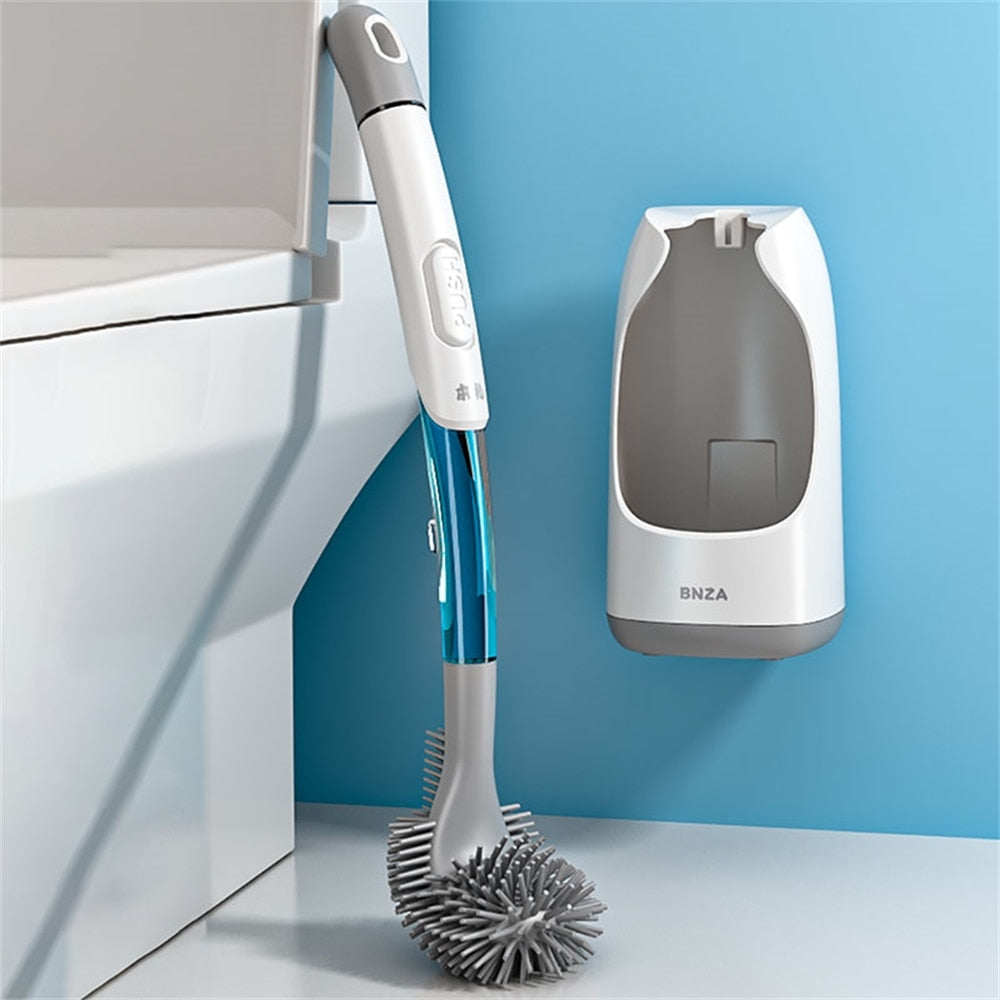 Elegant Bathroom Soap Brush Dispenser - Luxicro
