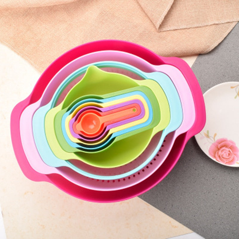Bright Stackable Mixing Bowl Set - Luxicro