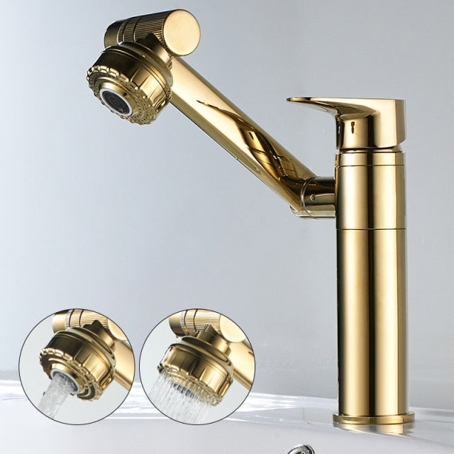Luxury Rotating Bathroom Sink Faucet