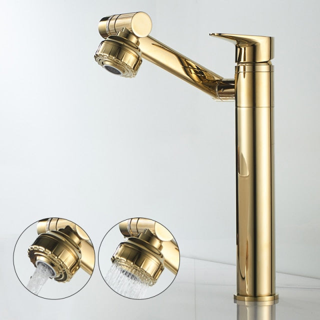 Luxury Rotating Bathroom Sink Faucet