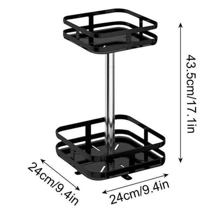 Rotating Kitchen Spice Storage Shelf