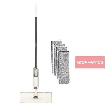 Soft Touch Microfiber Mop with Spray