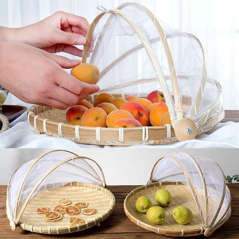 Portable Mesh Food Serving Basket - Luxicro