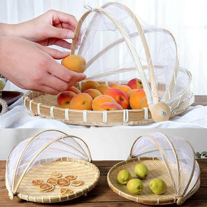Portable Mesh Food Serving Basket - Luxicro