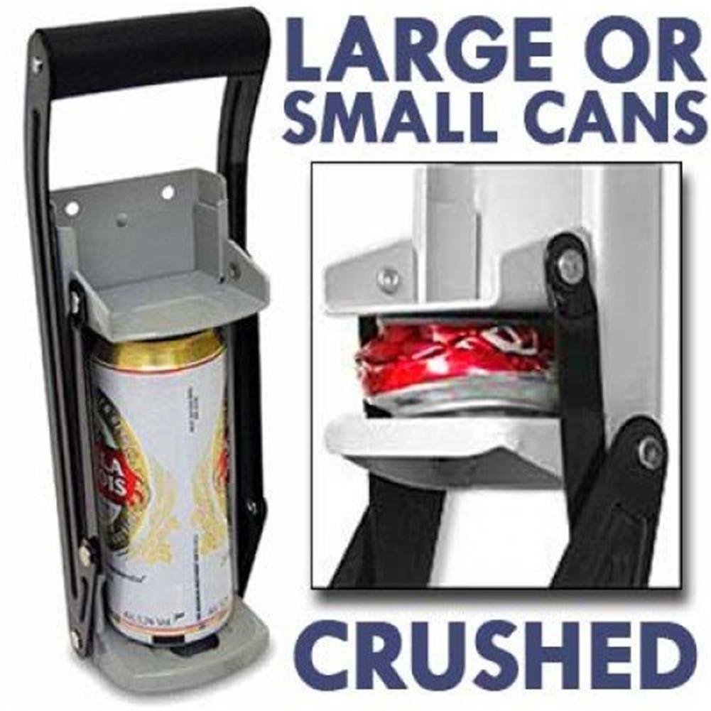 Simple Heavy Duty Can Crusher Device
