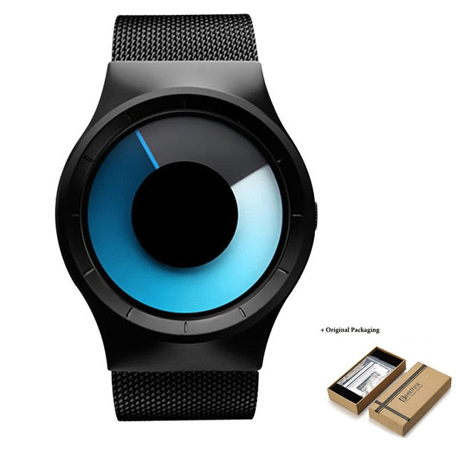 Stainless Steel Strap Classic Men's Quartz Watch