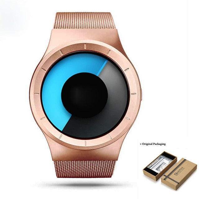 Stainless Steel Strap Classic Men's Quartz Watch
