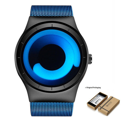 Stainless Steel Strap Classic Men's Quartz Watch