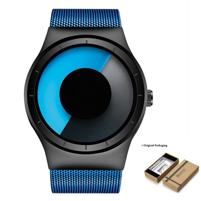Stainless Steel Strap Classic Men's Quartz Watch