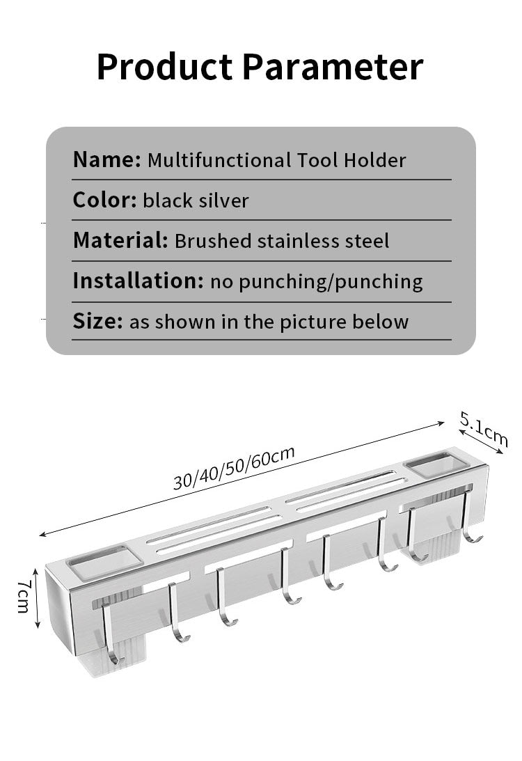Compact Kitchen Storage Shelf Organizer