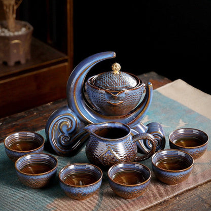 Authentic Asian Porcelain Tea Pot Gift Set