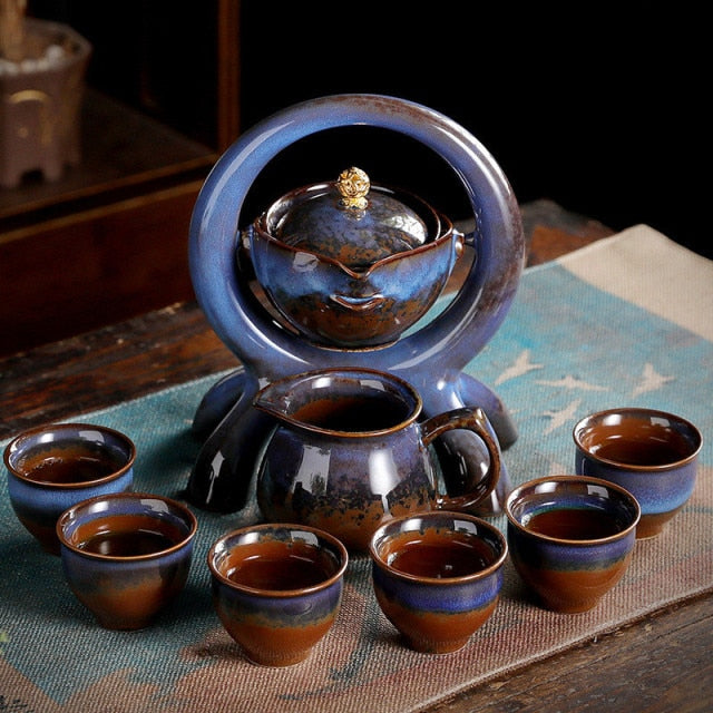 Authentic Asian Porcelain Tea Pot Gift Set