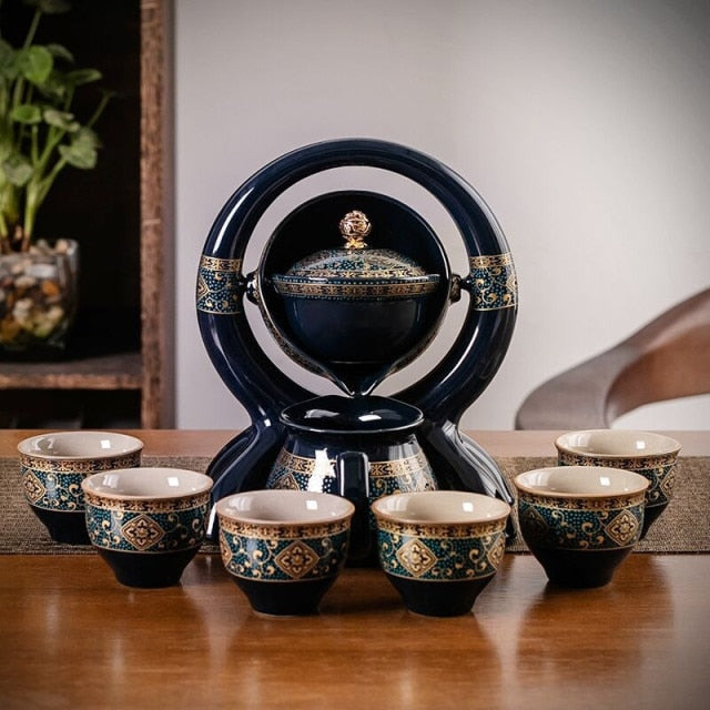 Authentic Asian Porcelain Tea Pot Gift Set