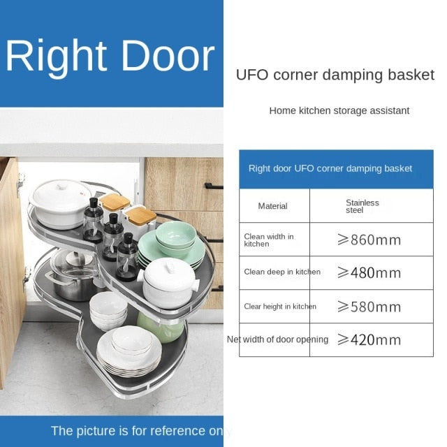 Compact Corner Storage Metal Wall Cabinet