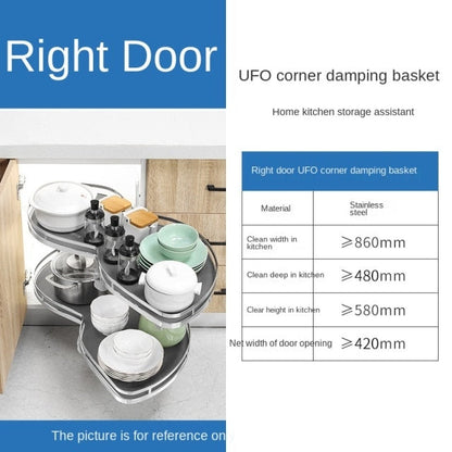 Compact Corner Storage Metal Wall Cabinet