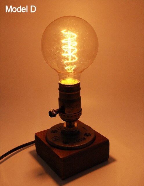 Vintage Industrial Adjustable Table Lamp