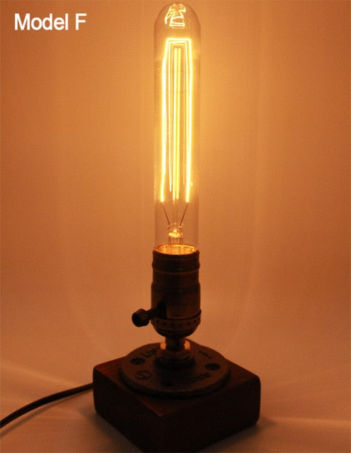 Vintage Industrial Adjustable Table Lamp