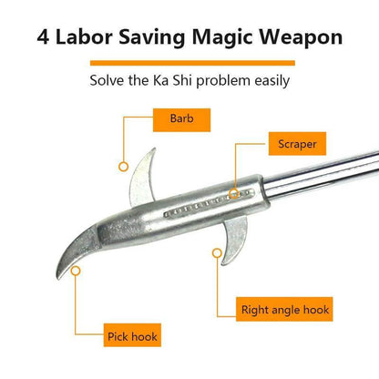 Tire Stone and Mud Removal Brush Tool