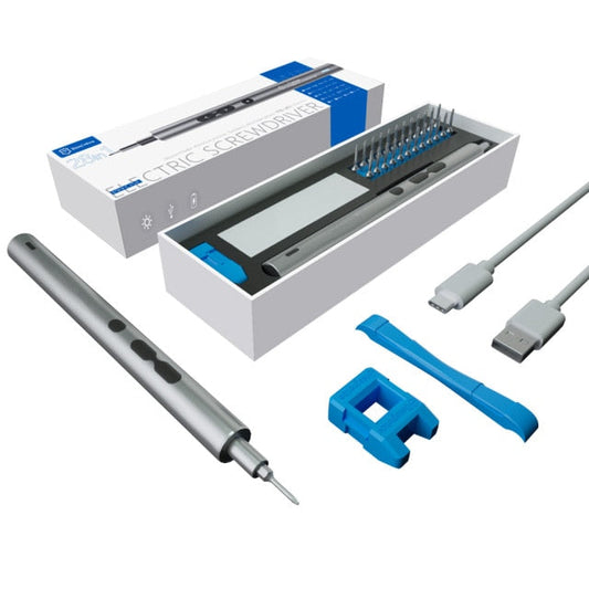 Complete Electric Screwdriver Set with Large Storage Case - Luxicro